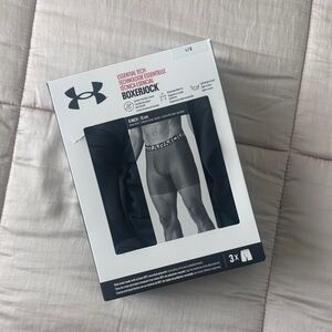 Under Armour Black Boxerjock 3-Pack Performance Briefs NEVER WORN